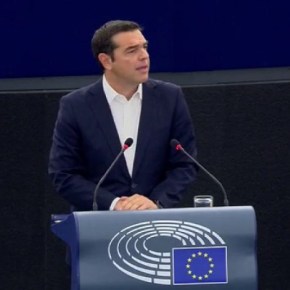 Αλέξης: «Καποιοι δεν πίστευαν ότι οι Ελληνες θα τα καταφέρουν»-Ολομέλεια Ευρωπαϊκού Κοινοβουλίου&nbsp;[BINTEO]